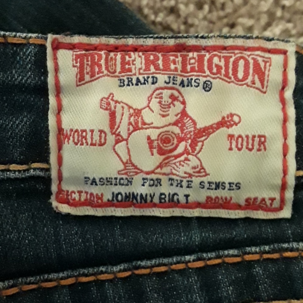 True Religion "Johnny Big T" Jeans 31w - Picture 4 of 4